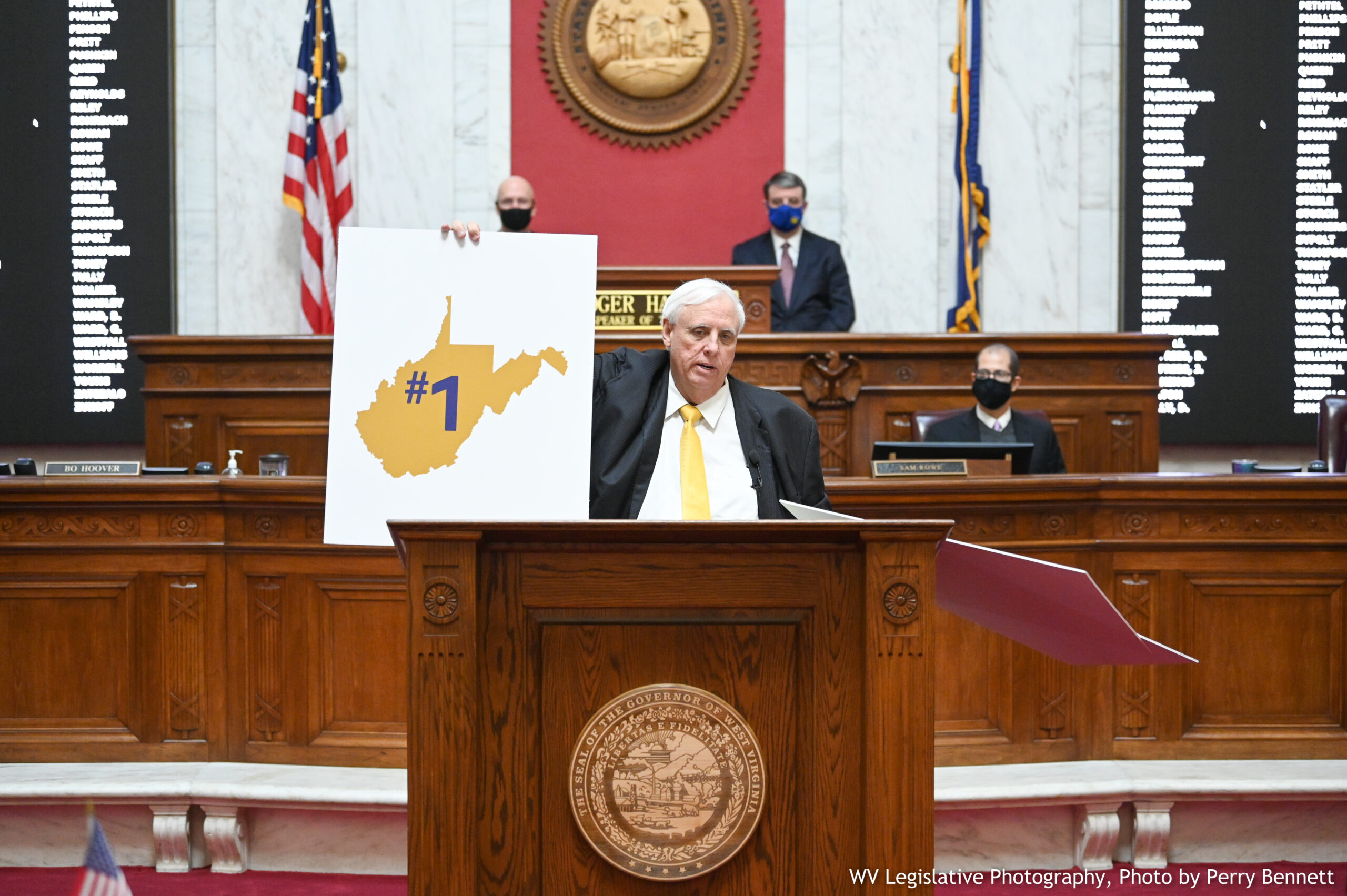 Gov. Justice outlines his income tax elimination plan in State of the State Address